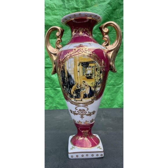 Vintage Ceramic Porcelain Vase By Imperial